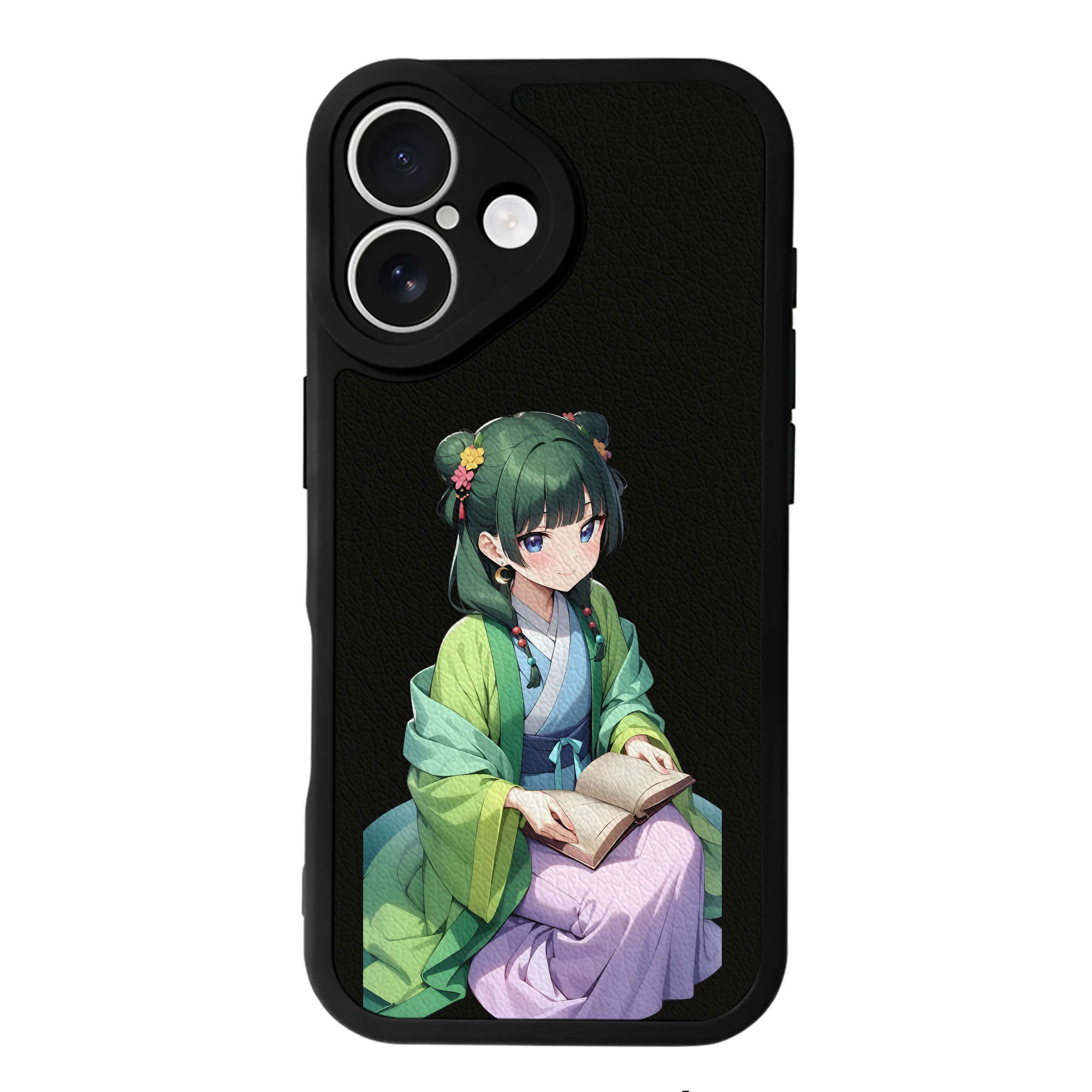 薬屋のひとりごと The Apothecary Diaries 【iPhone 16シリーズ対応】シリコンスマホケース（レザー調） 材質：シリコン